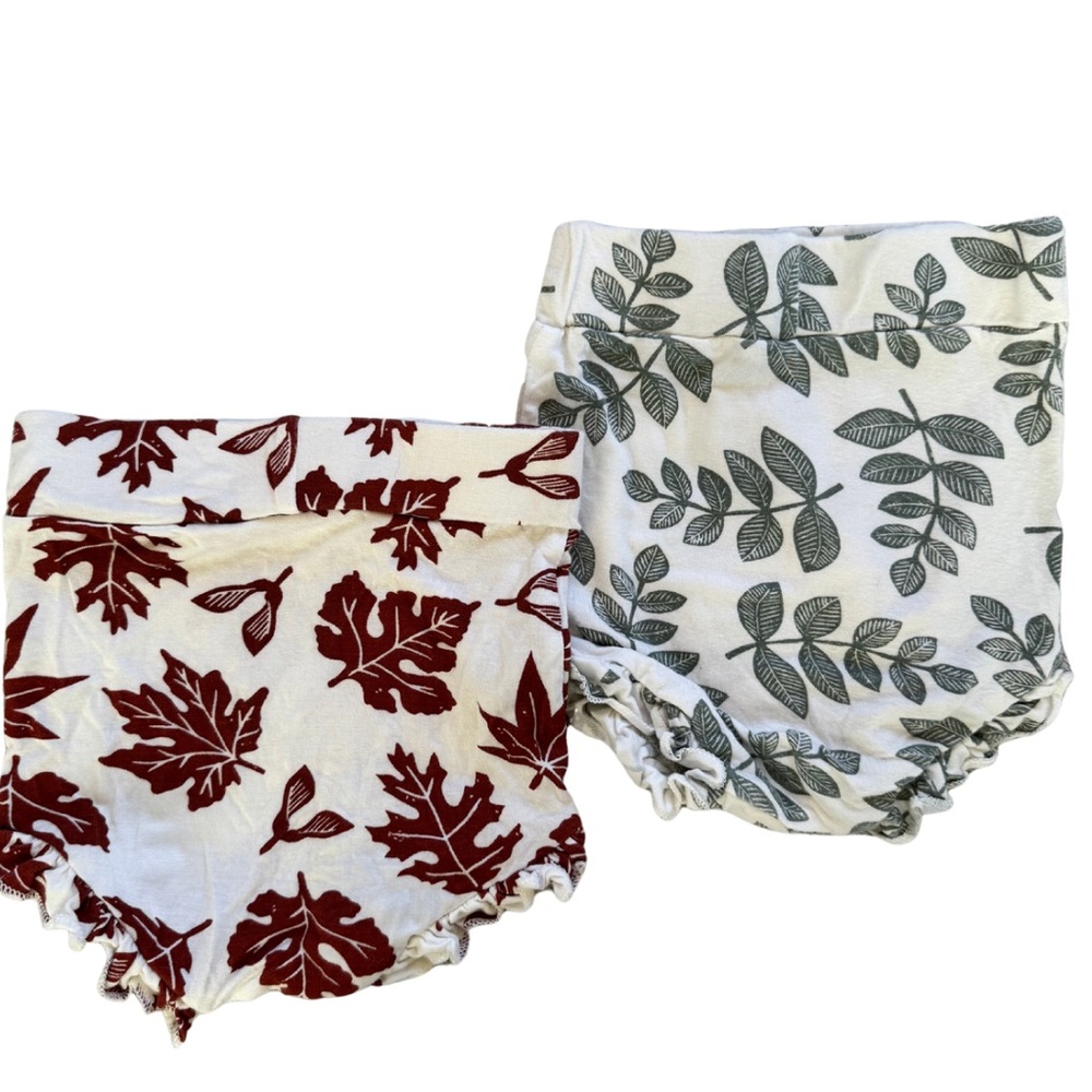 Spearmint Love Bamboo fall bloomers - set of 2 EUC